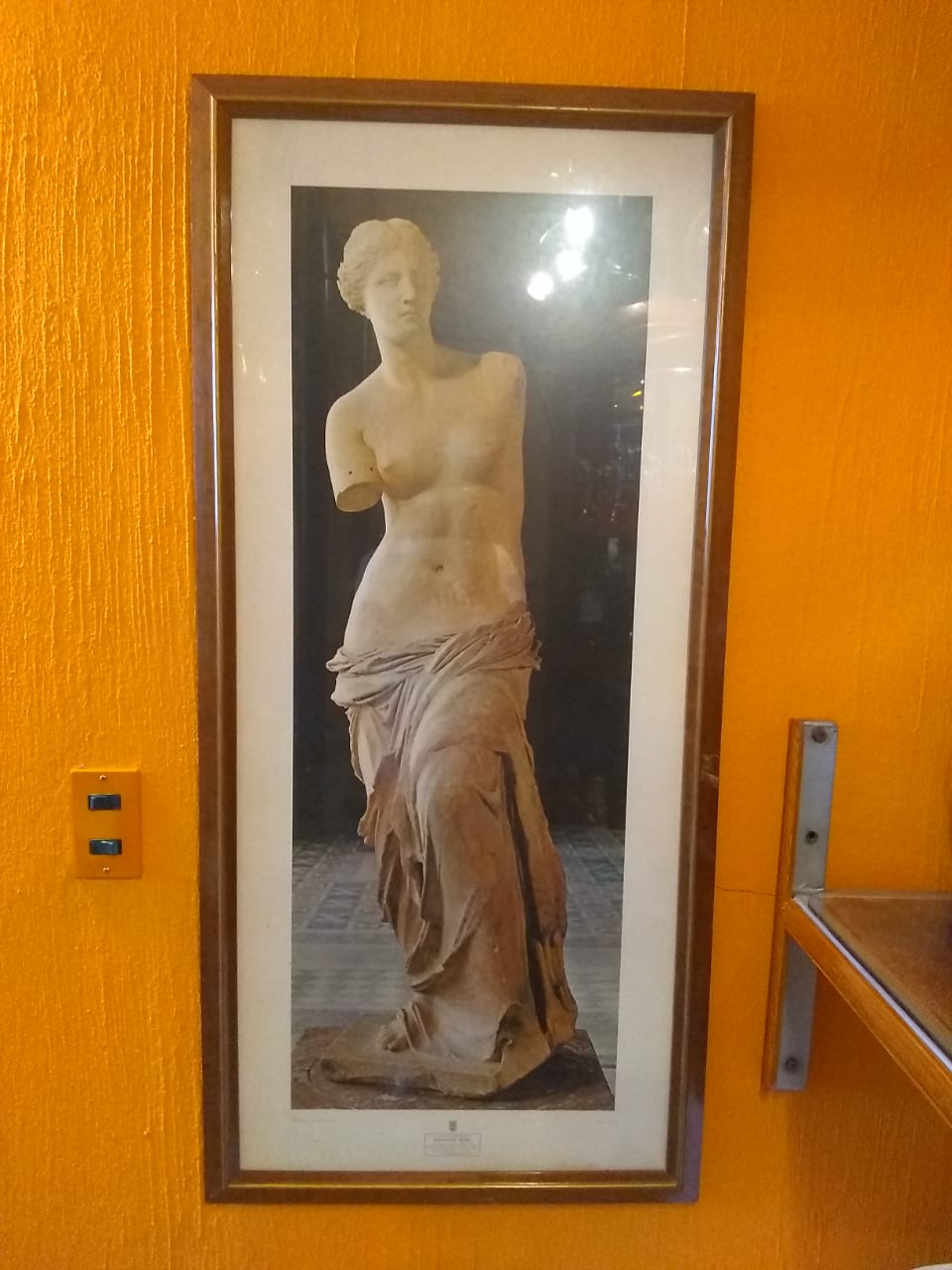 Cuadro-poster de venus del Milo