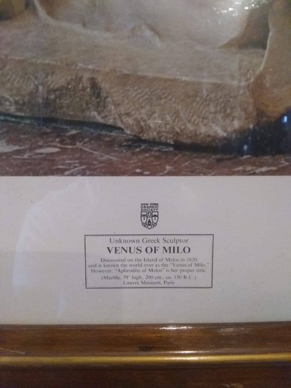 Cuadro-poster de venus del Milo - Image 2