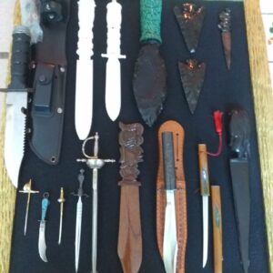 Mini colección de cuchillos y abrecartas